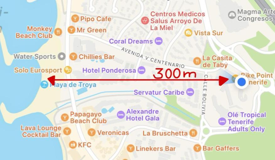 Perfectly Located Apartment With Pool Playa de las Americas  Esterno foto